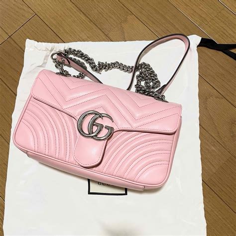 gucci マーモント ピンク|GG マーモント バッグ .